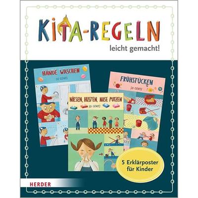Kita-Regeln leicht gemacht. 5 Erklärposter für Kinder