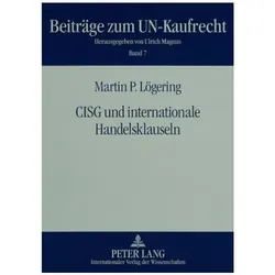 Lögering:CISG und internationale Handel, Fachbücher von Martin P. Lögering