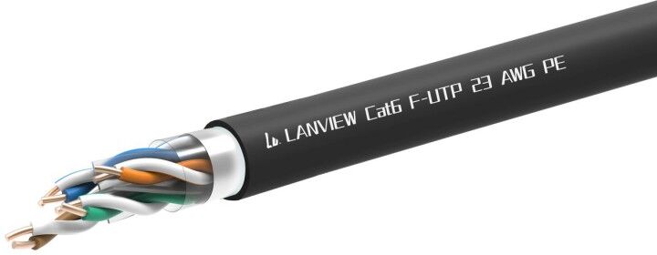 Lanview LVN-CAT6PE-FUTP-305M cavo di rete Cat6 F/UTP (FTP)