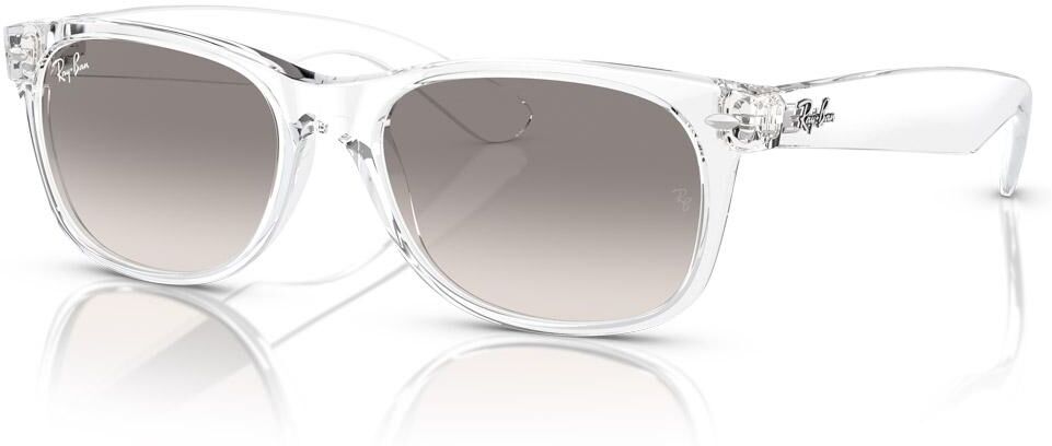 Ray Ban  - RB2132 New Wayfarer Classic Polished Transparent Light Grey Gradient - 55 - Lunettes de soleil