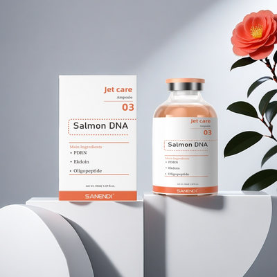 DynamicDeals Salmon Water Oxygen Stem Cell Serum Ampoule Spray, Anti Aging Peeling Moisturizing Jet Care Skincare Treatment 50mlx1bottle salicylic Acid