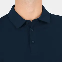 Jako Polo Organic Stretch - marine - 4XL