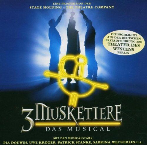 Patrick Stanke - 3 Musketiere - Das Musical - Deutsche Originalaufnahme - Preis vom 09.10.2026 07:28:09 h