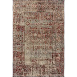 benuta Nest In- & Outdoor-Teppich Artis Multicolor 200x285 cm - Teppich für Balkon, Terrasse & Garten