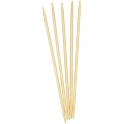 buttinette Strumpfstricknadeln, Bambus, 15 cm