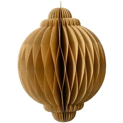 Decoris, Christbaumschmuck, Zwiebel Papier sand 15cm