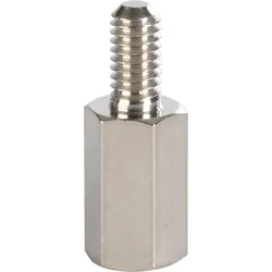 VT DA4 12MM - Distanzhülsen, Metall, 6-Kant, M4, 12mm