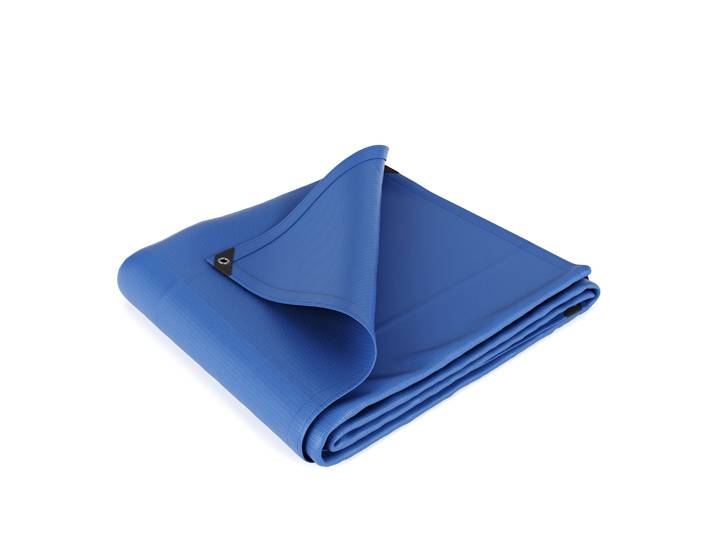 Abdeckplane PVC 450g/m2 blau 1.5 x 6 m