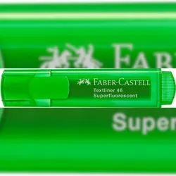 FABER-CASTELL Faber Castell Textmarker TL 46 5, 2, 1 mm Superfluor grün