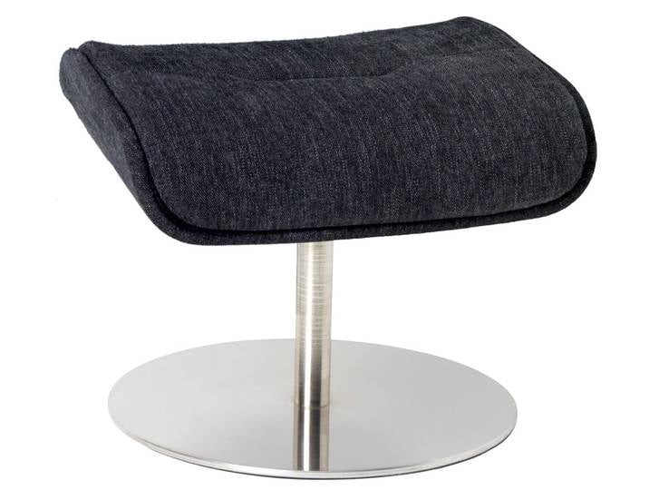 Welnova Hocker 7602 BALANCE, schwarz, Stoff