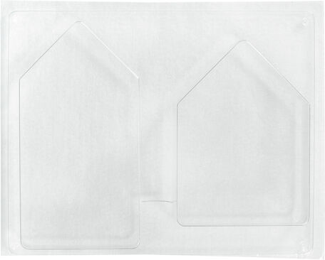 Gießform "2 Häuser", 13,5 - 16,5 cm