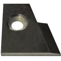 Lange, Zubehör Maschine, Messer f. Flächenziehklinge oben rechts, poliert B85+B90