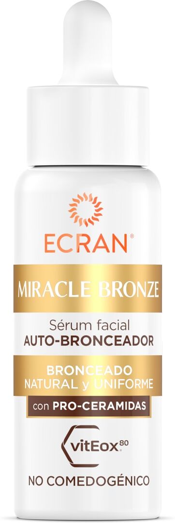 Ecran Autobronceador Facial Miracle Bronze 30 ml .
