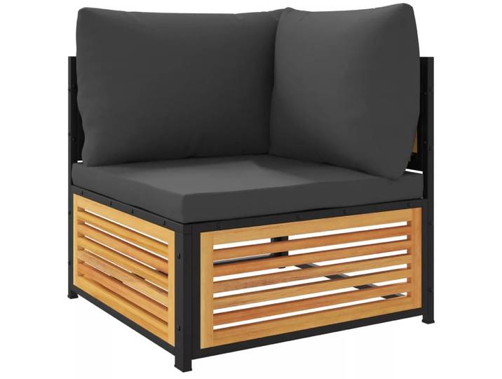 VidaXL - Gartensofa akazienholz, One Size, Braun