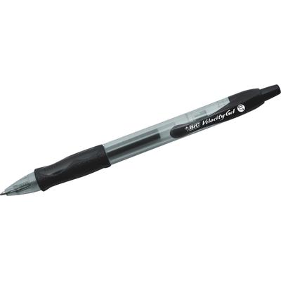 BiC Gelroller Velocity Gel schwarz Packung mit 12 Stück