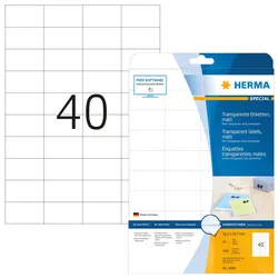 HERMA Folienetiketten 52,5 x 29,7 mm