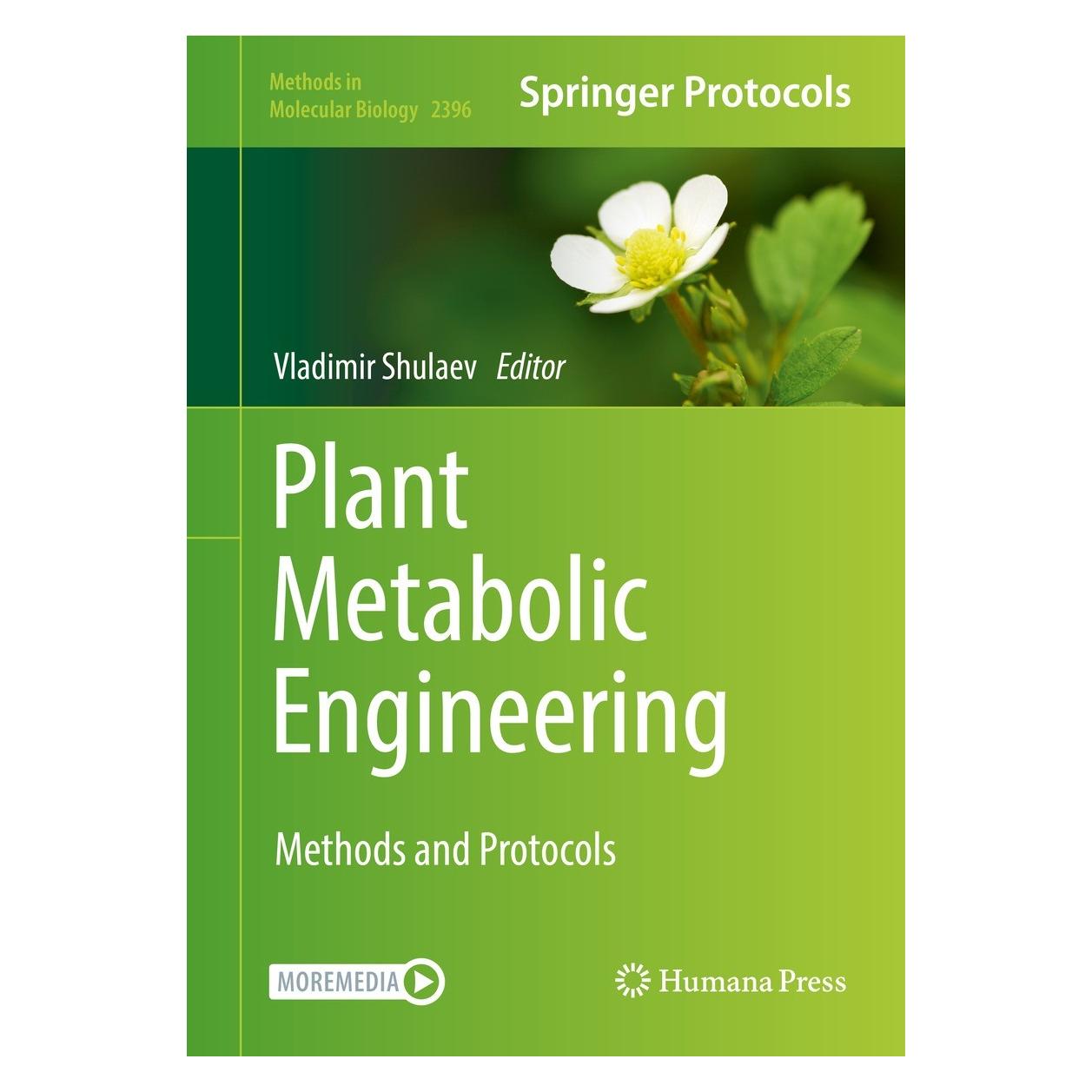 Springer Plant Metabolic Engineering (Englisch, Hardcover, Vladimir Shulaev) (9781071618219)