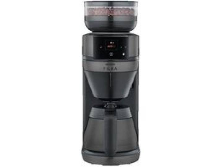 Cafetière filtre isotherme automatique avec broyeur FILKA 2.0 - SEVERIN - KA4855 - 1520W 5en1 8 tasses écran tactile Dark Inox