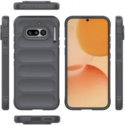 Cover-Discount Nothing Phone (4a) - Rugged Protective Hülle (Nothing Phone (4a)), Smartphone Hülle, Grau