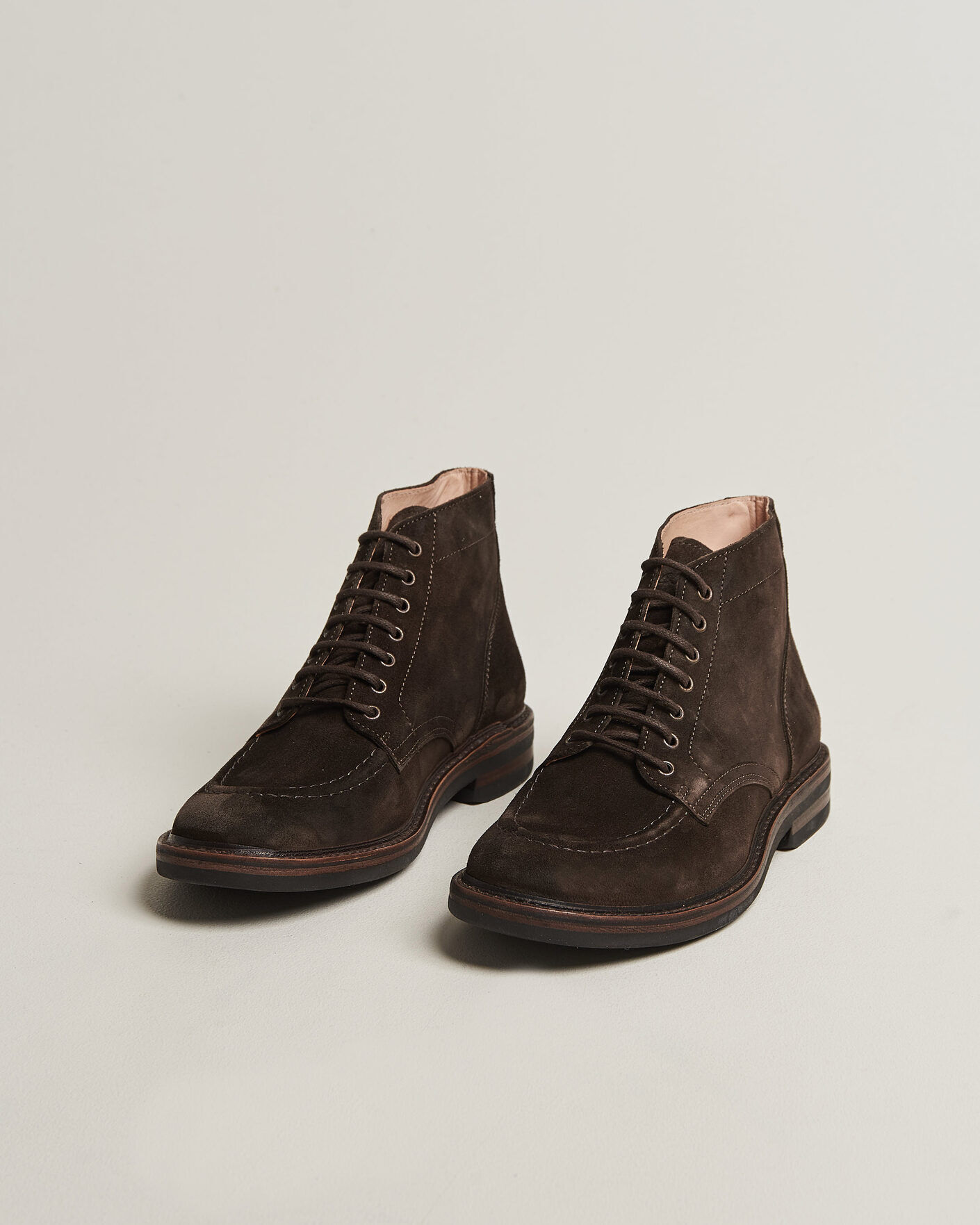 Astorflex Nuvoflex Dainite Lace Up Boot Dark Brown Suede men 41 Brun
