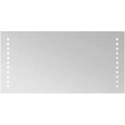 vidaXL, Spiegel, Rahmenloser LED Spiegel (20 x 40 cm)