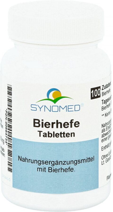 Bierhefe Tabletten Synomed 100stk