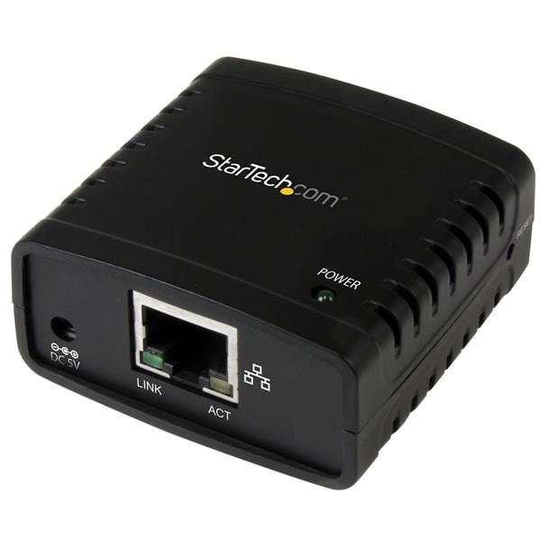 StarTech.com Netzwerk Printserver USB 2.0, LAN PM1115U2