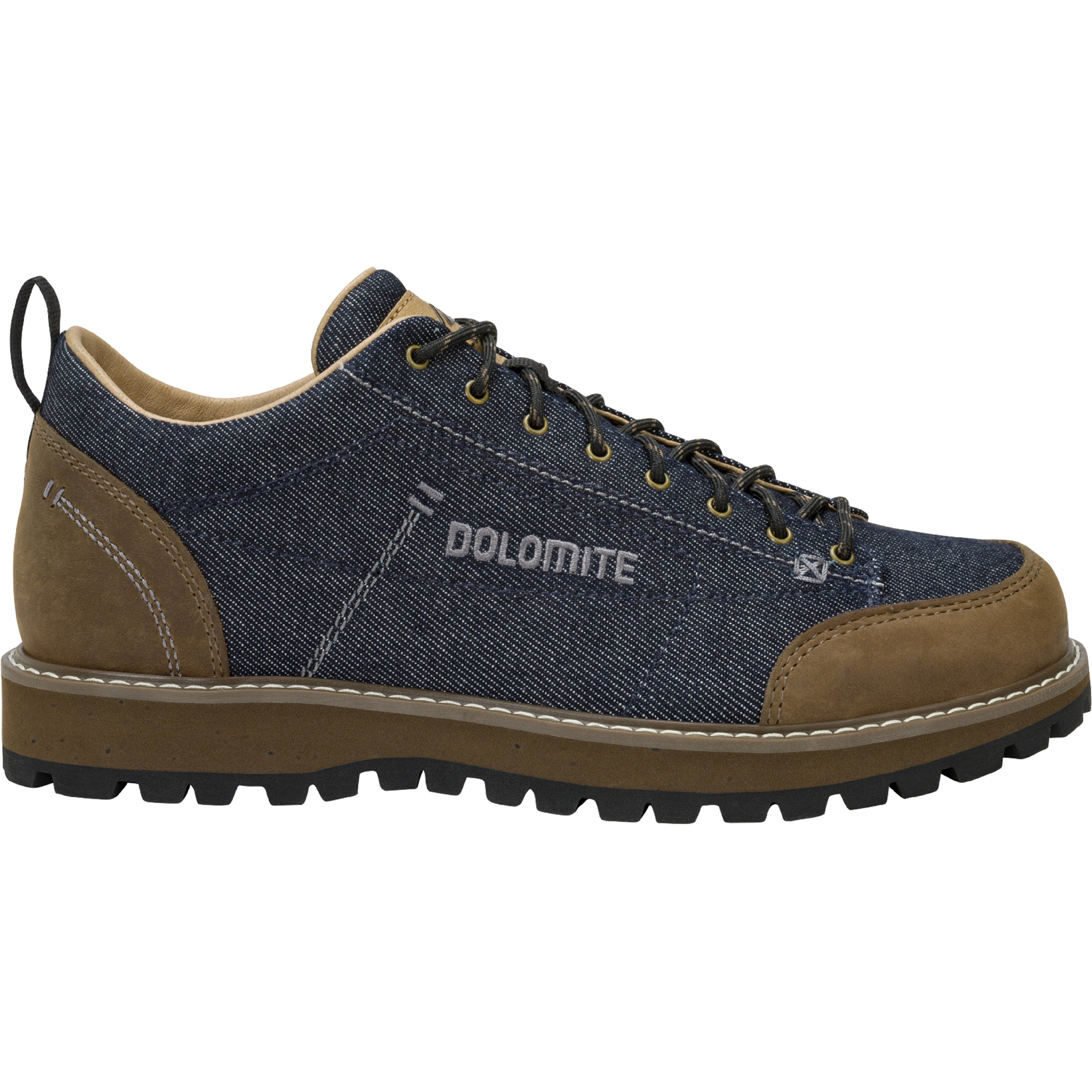 Dolomite 54 Low Denim Freizeitschuhe braun Größe 49 Lifestyle Atmungsaktiv
