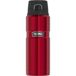 THERMOS® Isolierflasche Stainless King rot, schwarz 700,0 ml