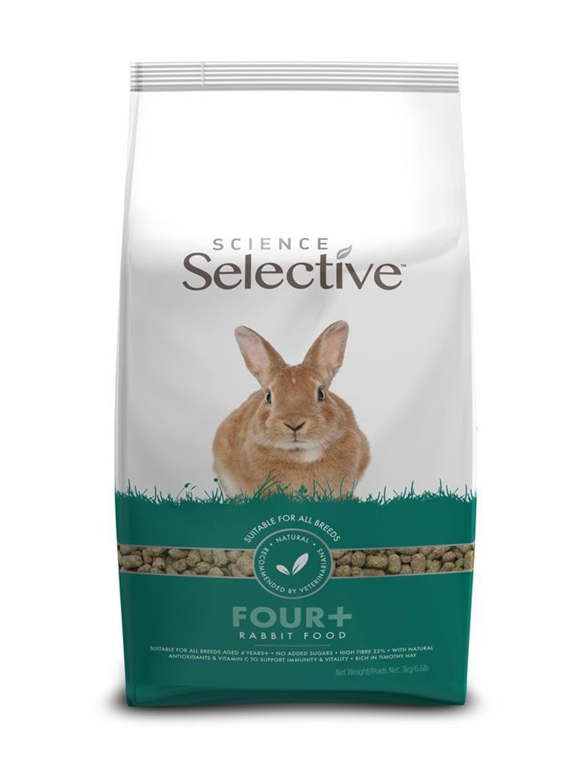 Science Selective Kaninchen 4+, 3 kg.