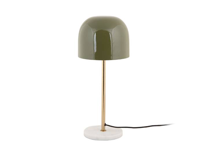 Leitmotiv - Lampe de table Manta - Vert - Ø20cm Lampe de table - Lampe de chevet\, salon\, chambre à coucher