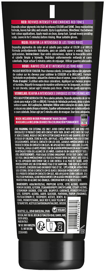 Revlon Mass Market Colorstay #masque sublimateur de couleur rouge
