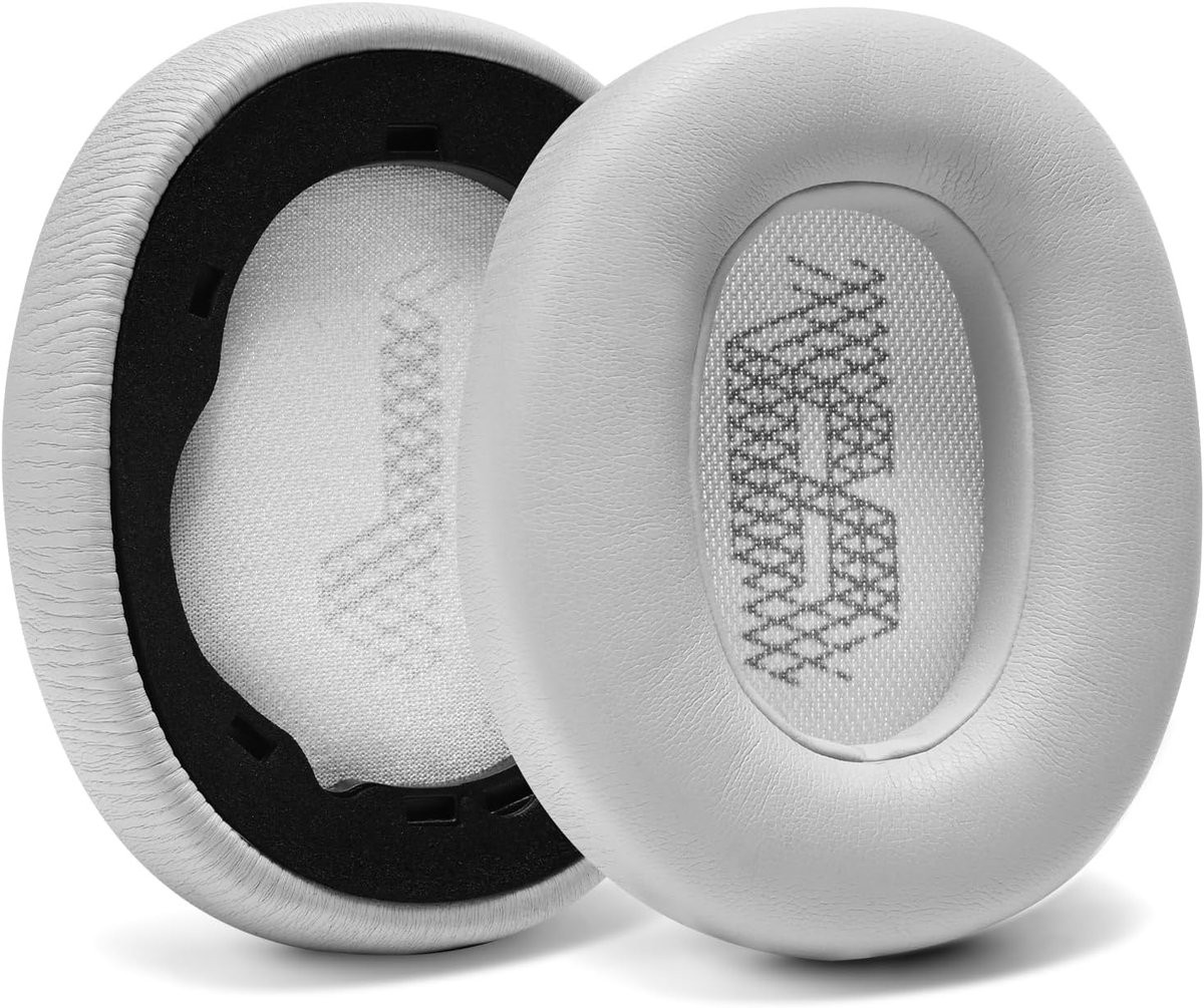 JBL Oorkussens voor E65 E65BTNC Duet NC LIVE650 BTNC LIVE660 BTNC - Grijs Eiwitleer Traagschuim