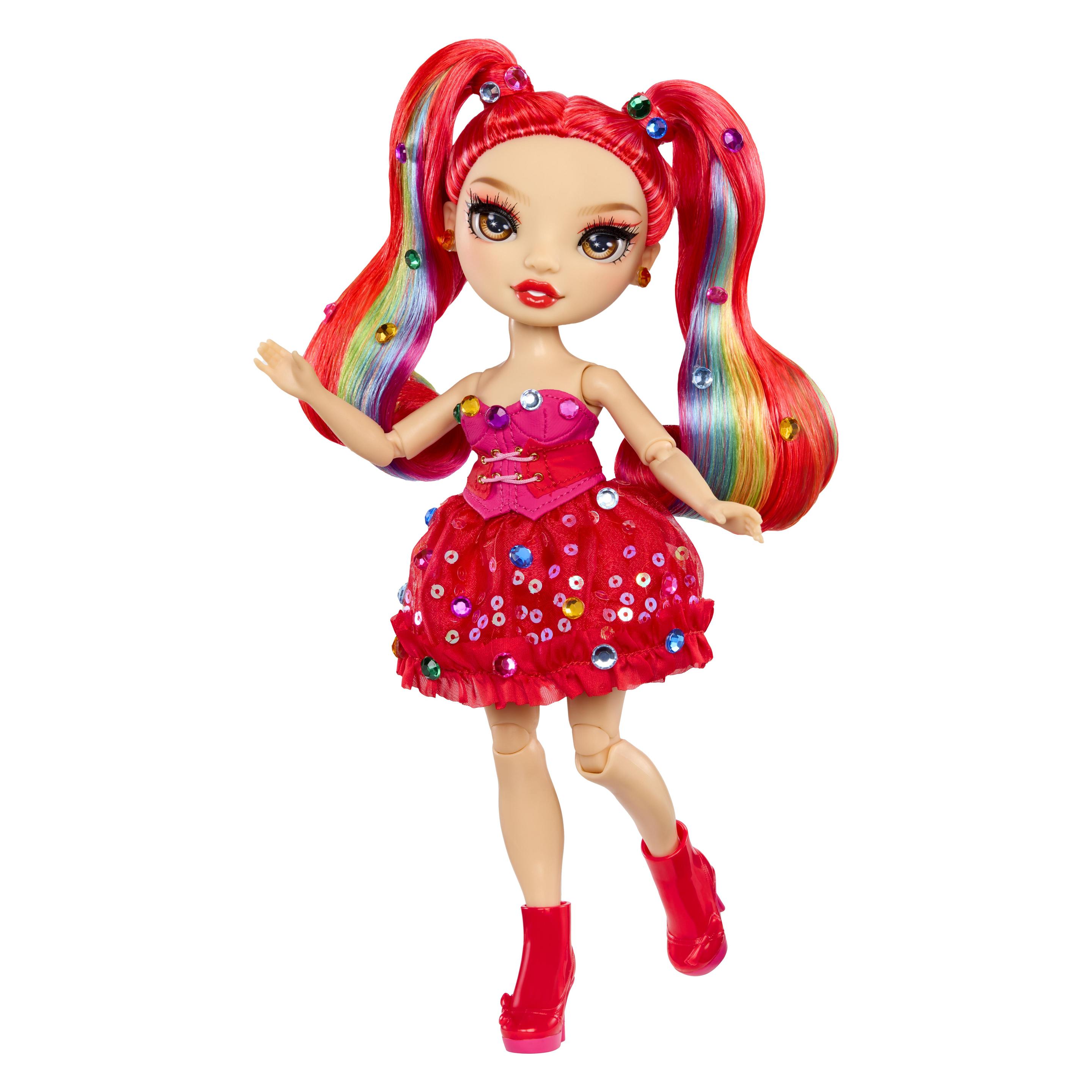 MGA Rainbow High Be Dazzling Fashion Dolls - Vivienne Rouge (597803-EUC)