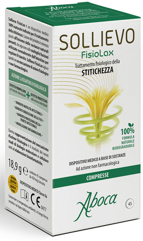 Aboca Sollievo Fisiolax 45 Compresse