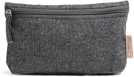 Nécessaire de voyage personnalisable en coton recyclé Remo noir TAILLE UNIQUE ADULTE