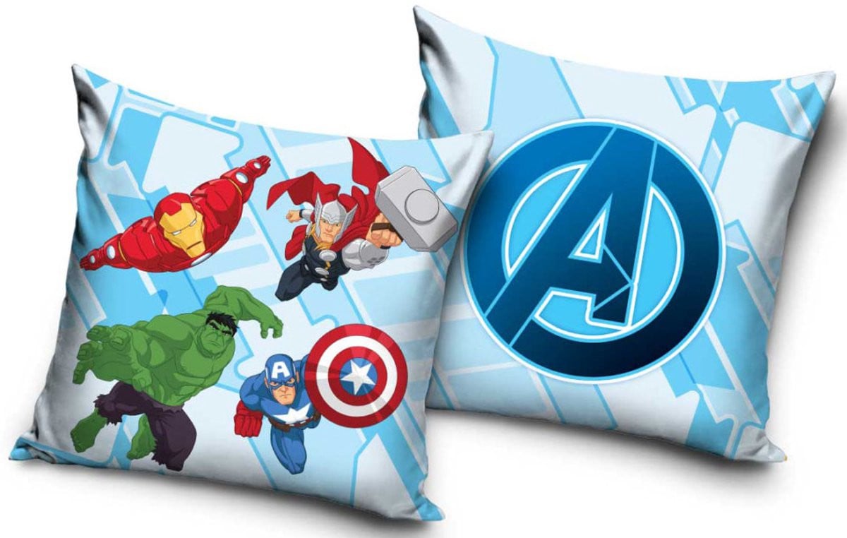 Avengers sierkussen voor volwassenen, 40 x 40 cm