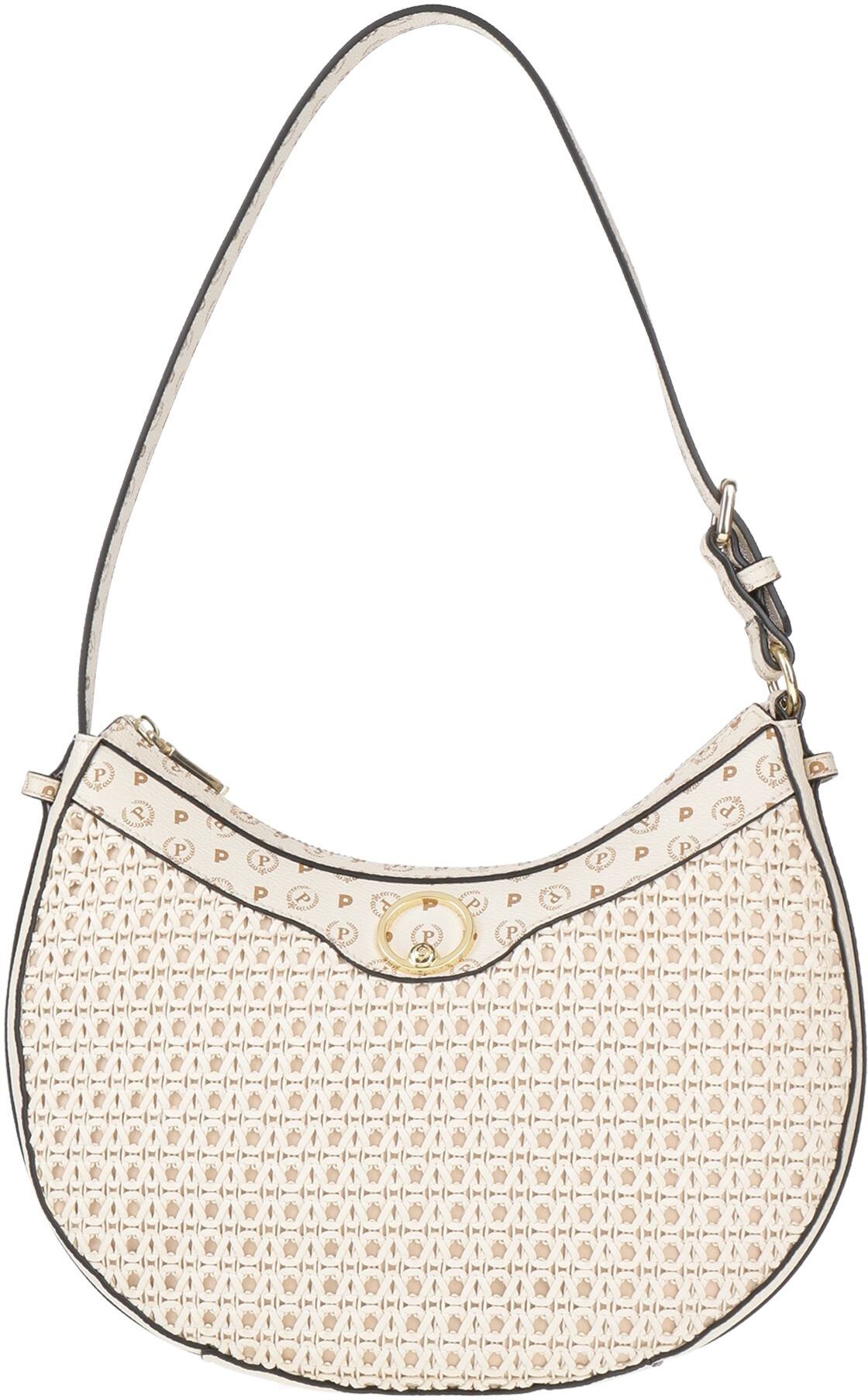 Pollini Bolso de asas largas Mujer Marfil -- Mujer