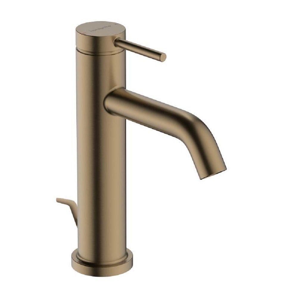 hansgrohe Waschtischarmatur Tecturis S Einhebel-Waschtischarmatur 110 mi Zugstangen-Ablaufgarnitur (Waschbeckenarmatur, Waschbecken, Niederdruck)