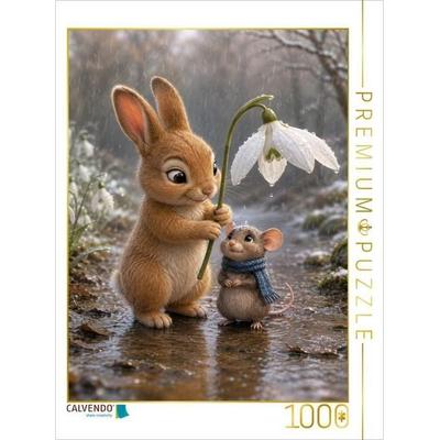 CALVENDO Puzzle Ein Dach aus Blüten | 1000 Teile Lege-Größe 64 × 48 cm Foto-Puzzle für glückliche Stunden