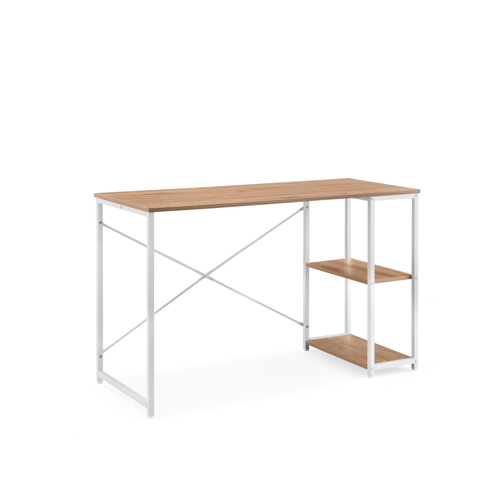 hjh LIVING Schreibtisch Easy Up2 Melaminharzbeschichtete Spanplatte, Gestell pulverbeschichteter Stahl