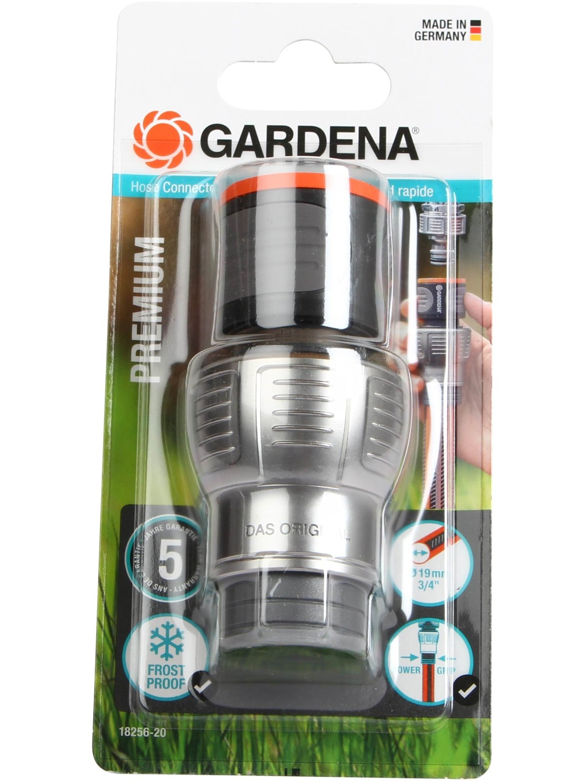 Gardena Premium Schlauchverbinder 19 mm (3/4")