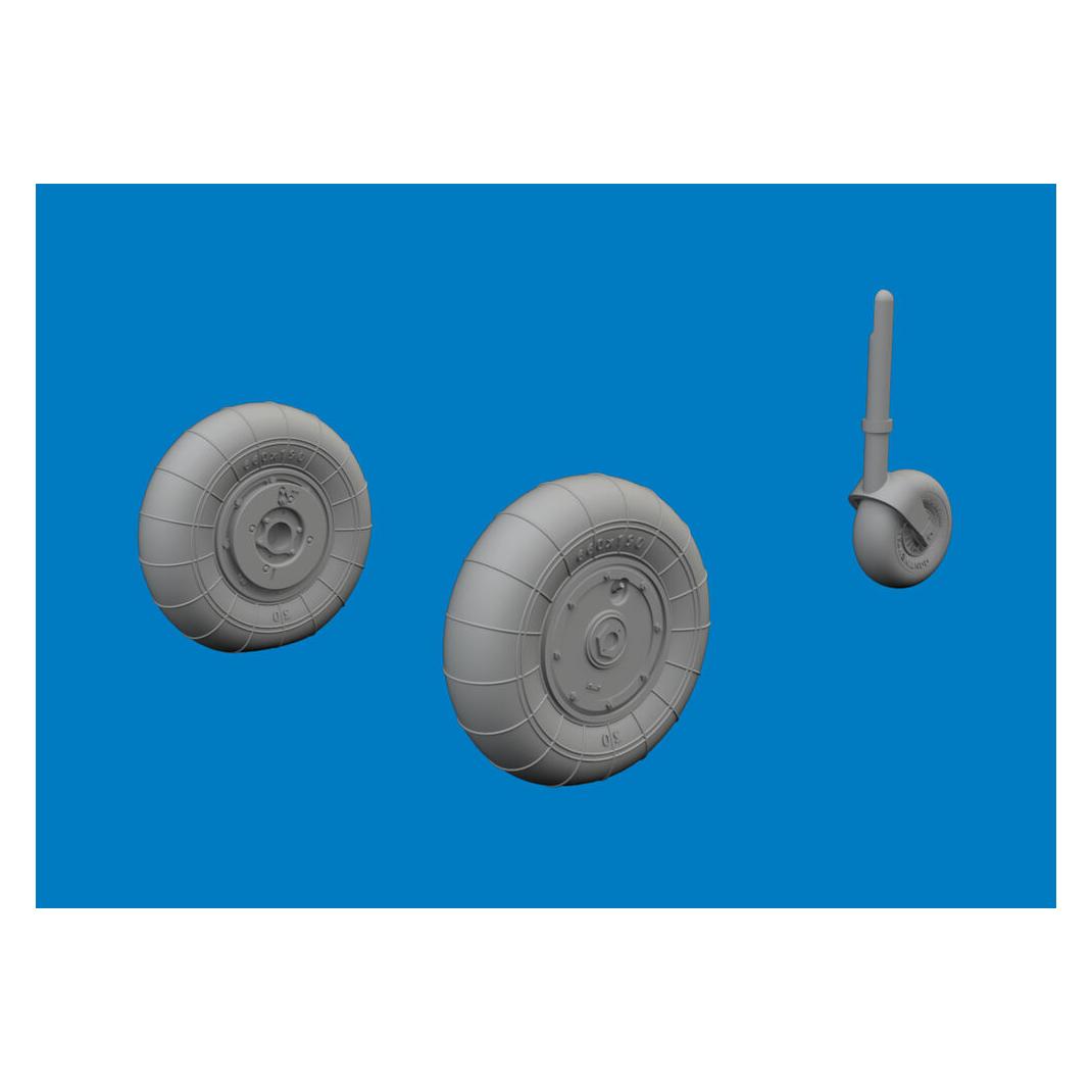 Eduard Bf 109K-4 wheels for (672454)