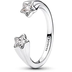 Pandora 193582C01 Damen-Ring Sternschnuppen Silber, 50/15,9