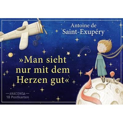 Postkarten-Set Antoine de Saint-Exupéry, Taschenbuch von , Anaconda, 978-3-7306-1630-7