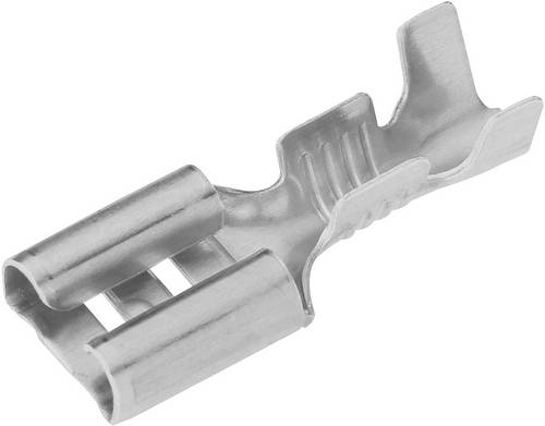 Vogt Verbindungstechnik 3760a.67 Flachsteckhülse Steckbreite: 2.8mm Steckdicke: 0.5mm 180° Unisoliert Metall