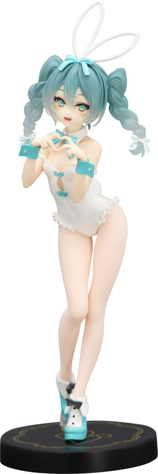 FuRyu Hatsune Miku BiCute Bunnies PVC-beeldje Miku Rurudo wit, 27 cm
