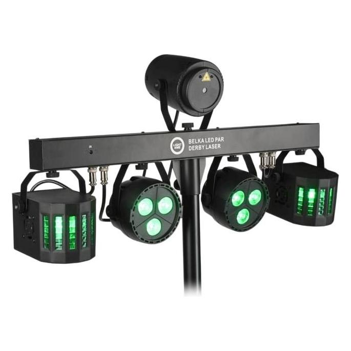 No Name Multieffekt LIGHT4ME LED LEISTE PAR DERBY LASER (60 W, LED) (5907780147701)