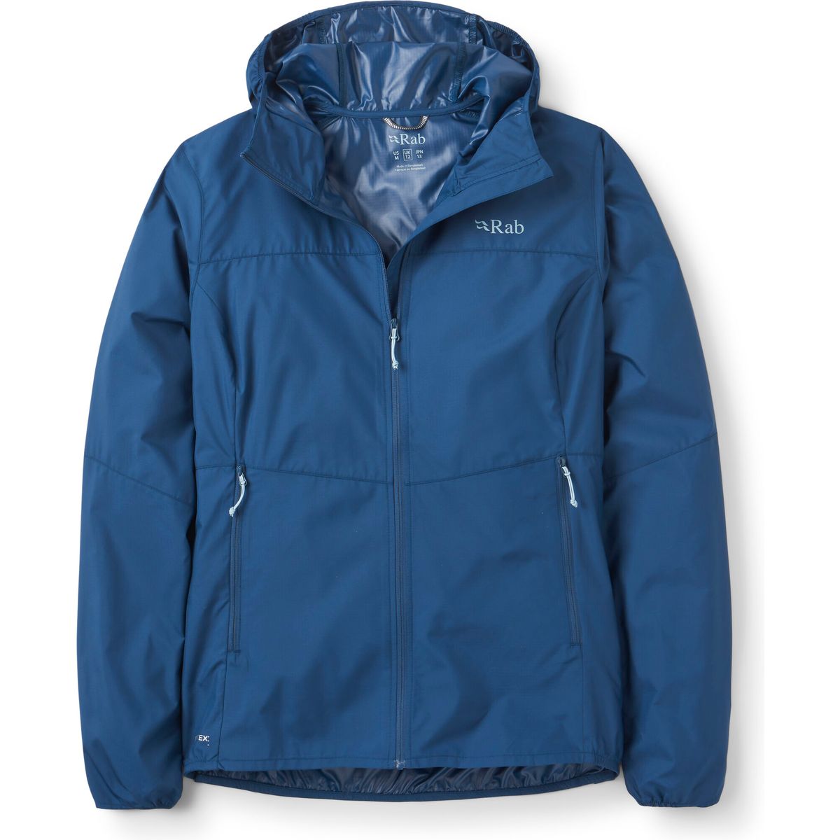 Rab Windgather Hoody Wmns tempest blue (TMB) 14 QWS-85-TMB-14