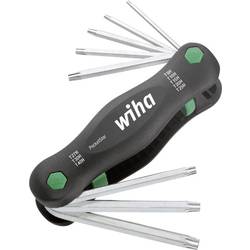 Wiha 25130 TORX BO Winkelschraubendreher-Set TR 9, TR 10, TR 15, TR 20, TR 25, TR 27, TR 30, TR 40 8teilig
